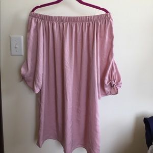 Off the shoulder dress